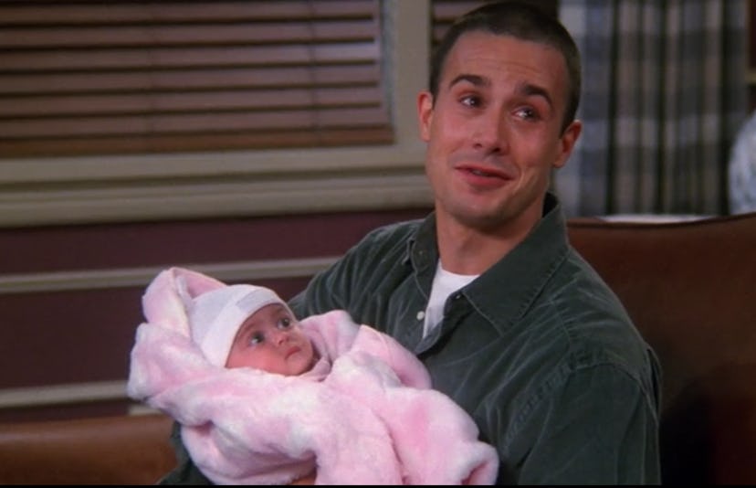 Ross made fun of a male nanny in an offensive way on 'Friends'