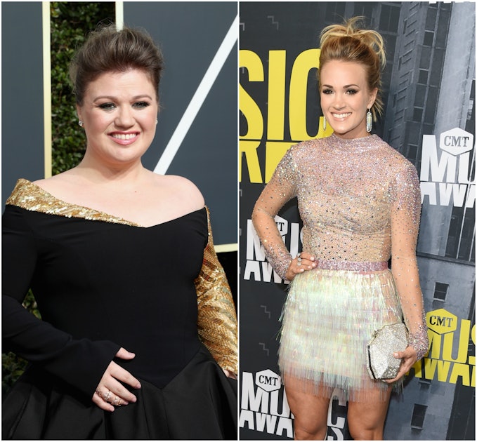 Kelly Clarkson & Carrie Underwood Refused To Be Pitted Against Each ...