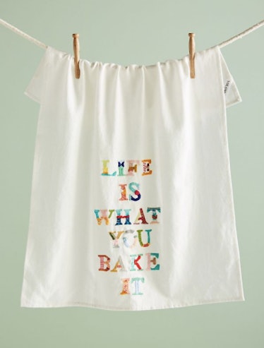 Life Is What You Bake It Dish Towel