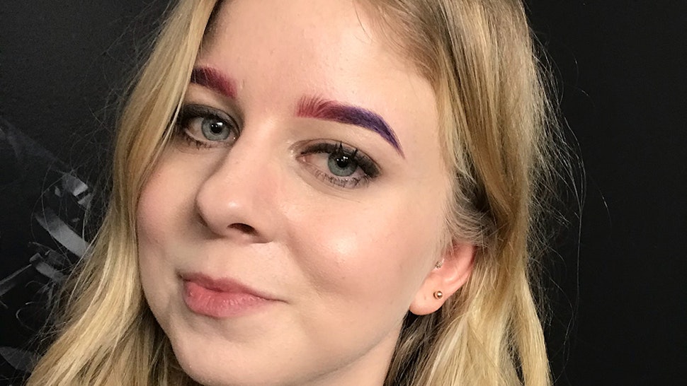 I Tried Kat Von D S Color Eyebrow Collection I Am A Changed Woman