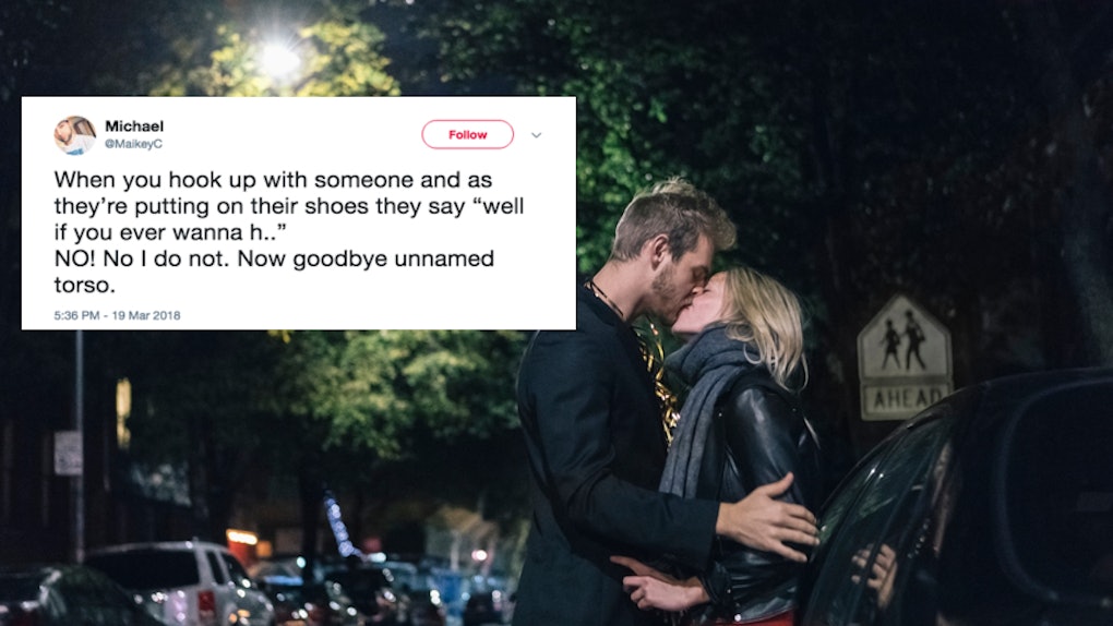 21 Tweets About Hooking Up Will Make You Say Damn That S Me