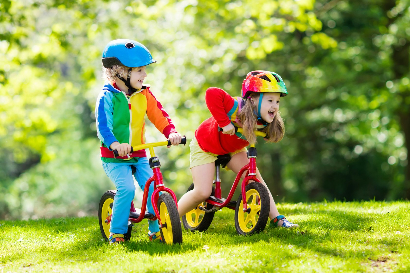 when can a child ride a bike