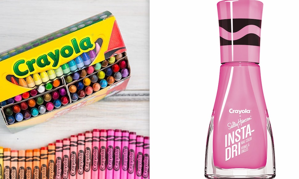 Sally Hansen X Crayola Nail Polish Exists Amp Your Nails Are