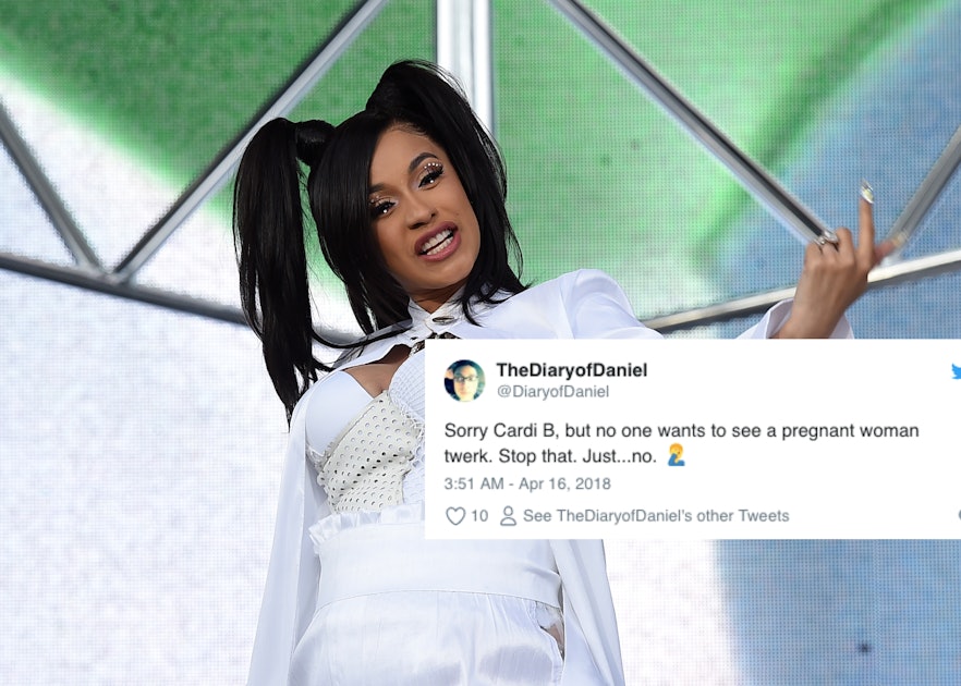 People Are Shaming Cardi B For Twerking At Coachella While Pregnant