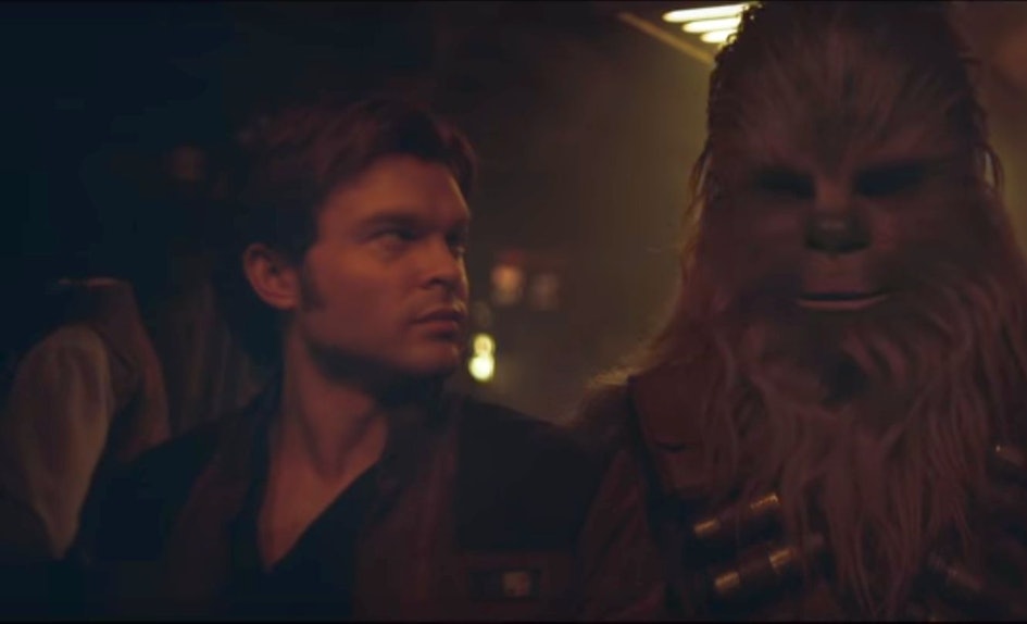 Resultado de imagem para solo a star wars story dark chewbacca scene
