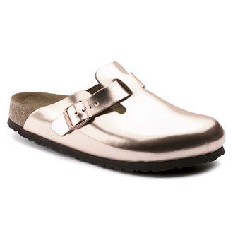 Boston Soft Footbed Natural Leather Metallic 