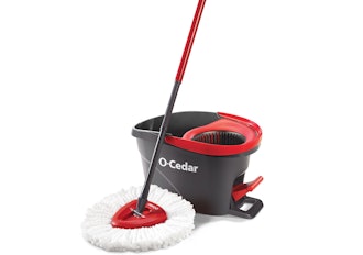 O-Cedar EasyWring Microfiber Spin Mop & Bucket 