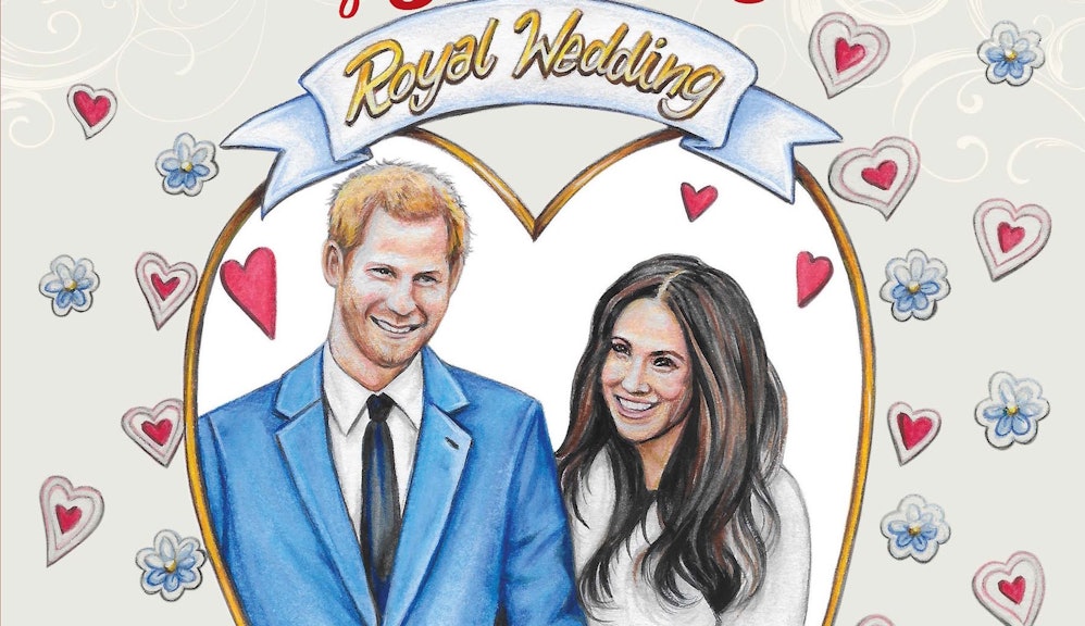 Download This Meghan Markle & Prince Harry Coloring Book Will Get You Pumped For The Wedding