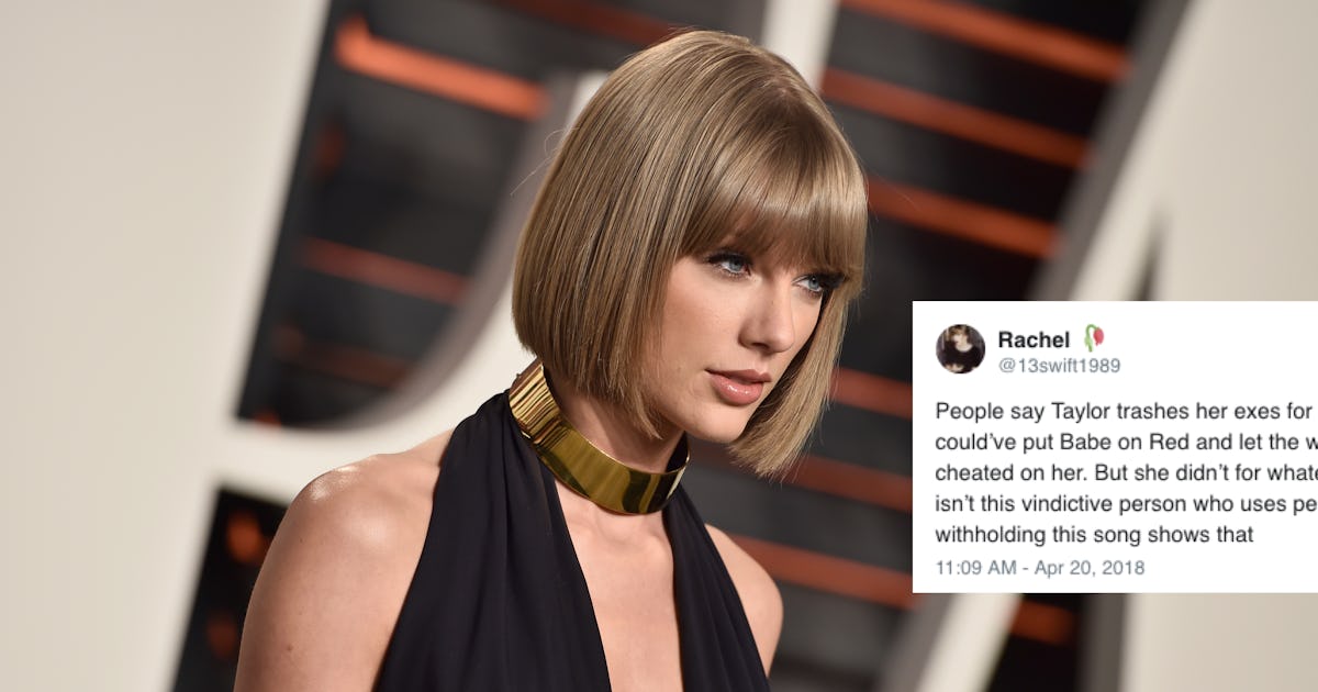 Who Is Taylor Swift S New Song About The Babe Lyrics Heavily Hint At Cheating Who Is Taylor Swift S New Song About The Babe Lyrics Heavily Hint At Cheating