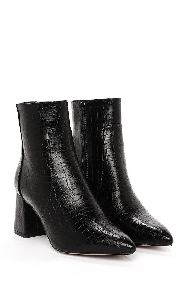 Croc It Out Vegan Leather Boot