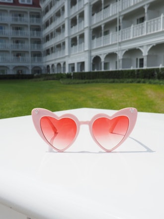 Mickey Retro Heart Eye Sunglasses