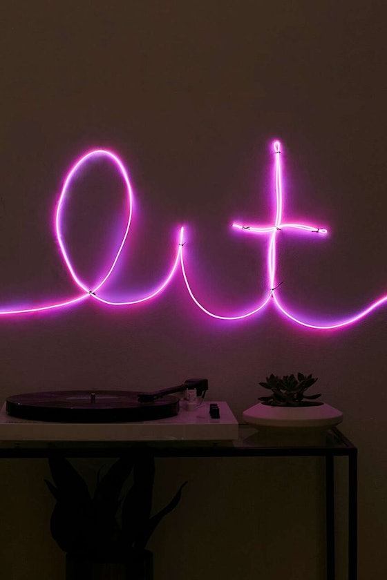 Urban Outfitters Make-Your-Own Neon Effect Sign Kit