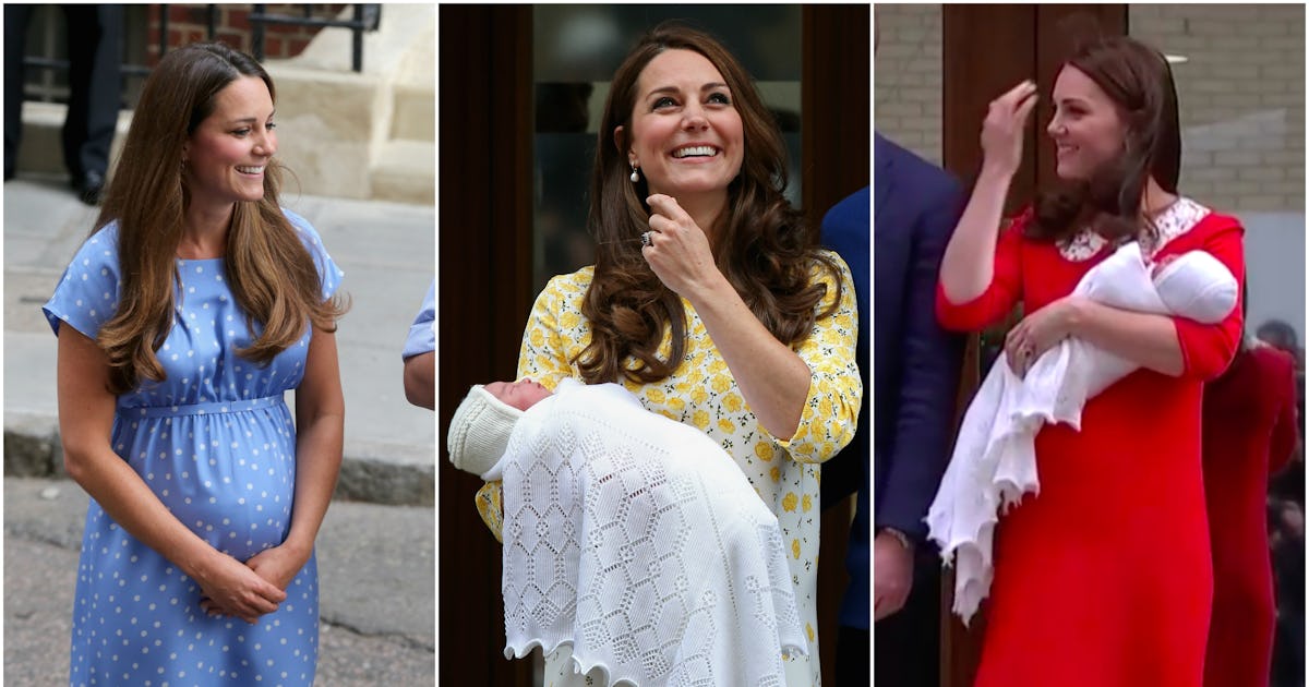 Kate Middleton's Dress After Giving Birth Is The Color Of A Mom's Love