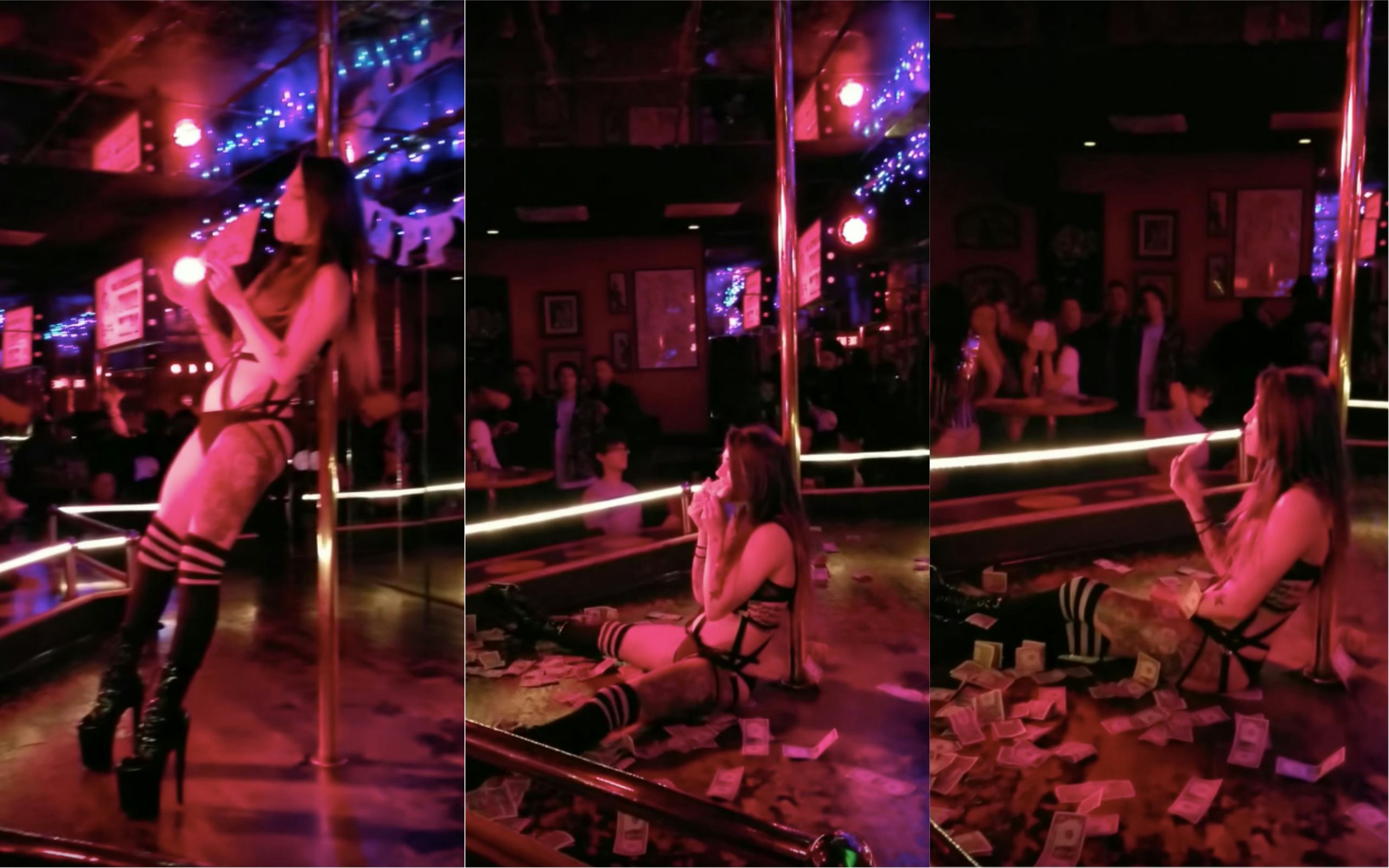 Dancer Lilly Moon Stopped A Routine To Eat Pizza Became An