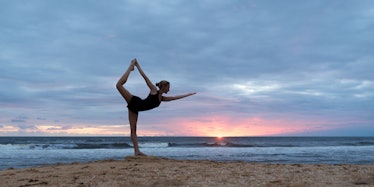 6 Yoga Poses For The Beach That Will Make You Feel Connected To Nature
