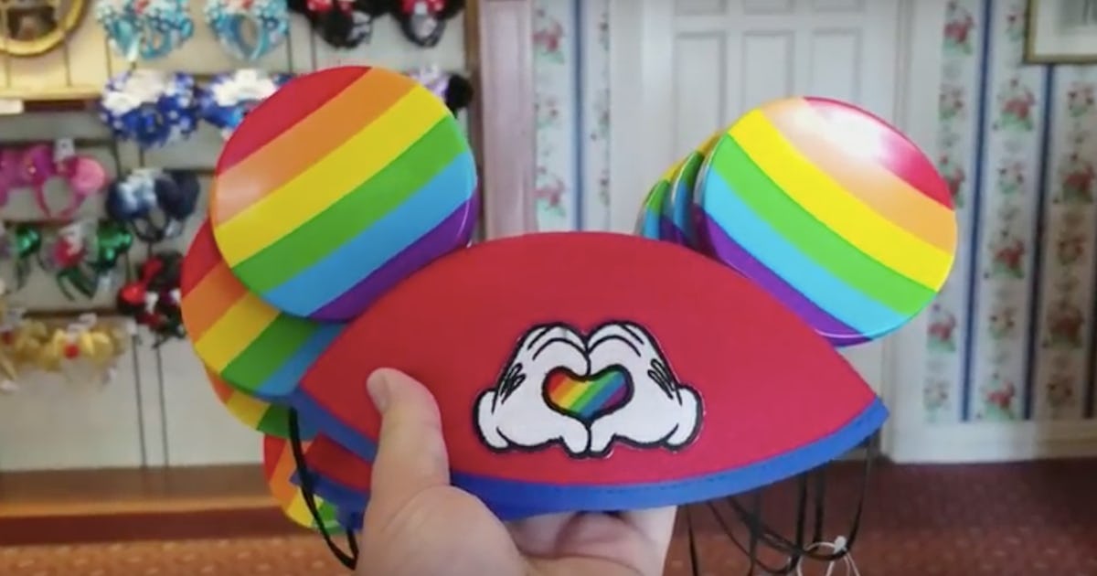 Disney s Rainbow Mickey Mouse Ears Are Perfect For Pride Month