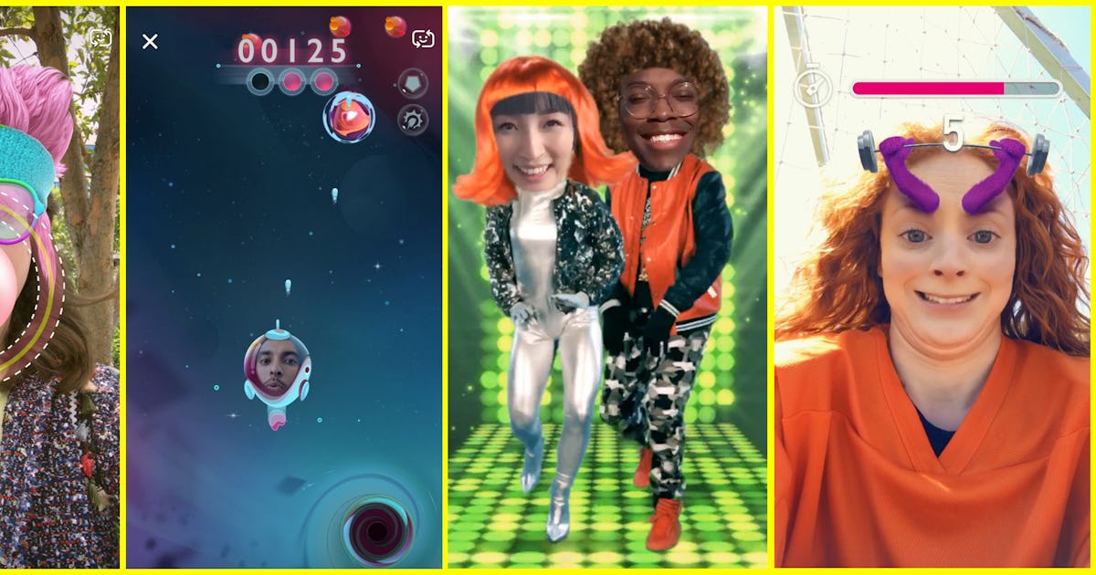 Here's How To Play "Snappable" Snapchat Games Using Your Facial Expressions