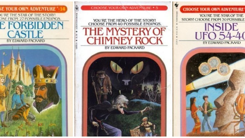Choose your own adventure story map Choose your own adventure story map image