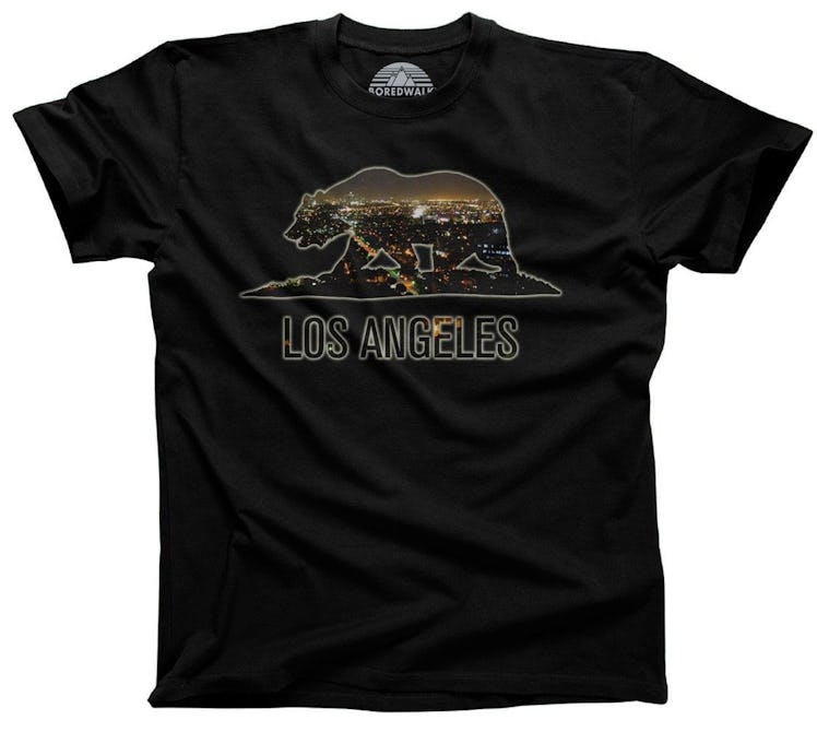 LOS ANGELES BY NIGHT T-SHIRT CALIFORNIA