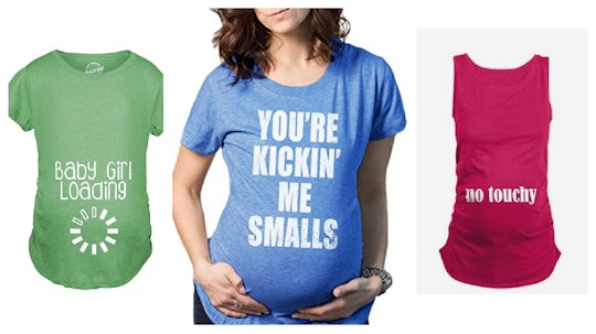 Women's Funny Pregnancy T Shirt Not Enough Space Shirt Baby Announcement  Idea Graphic Tee
