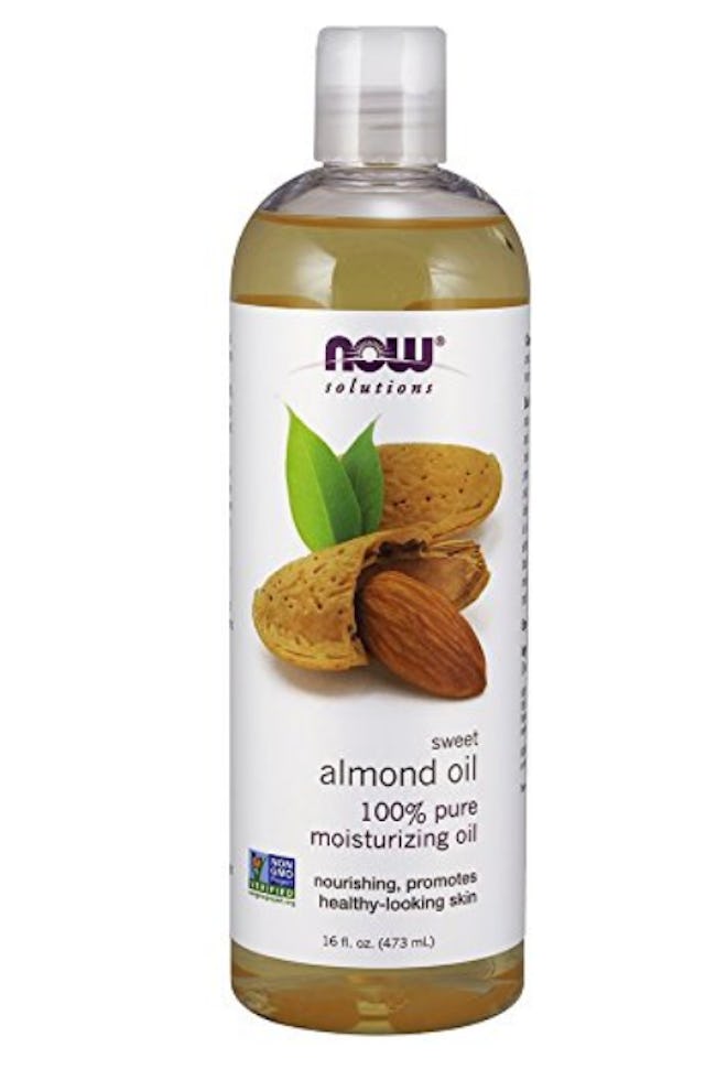 NOW Sweet Almond Oil 100 Percent Pure Moisturizing Oil