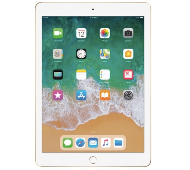Apple - iPad (5th generation) with WiFi - 128GB - Gold