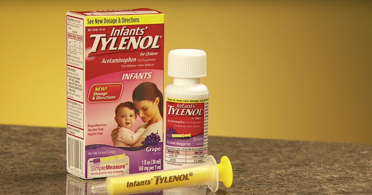 Baby tylenol for deals teething