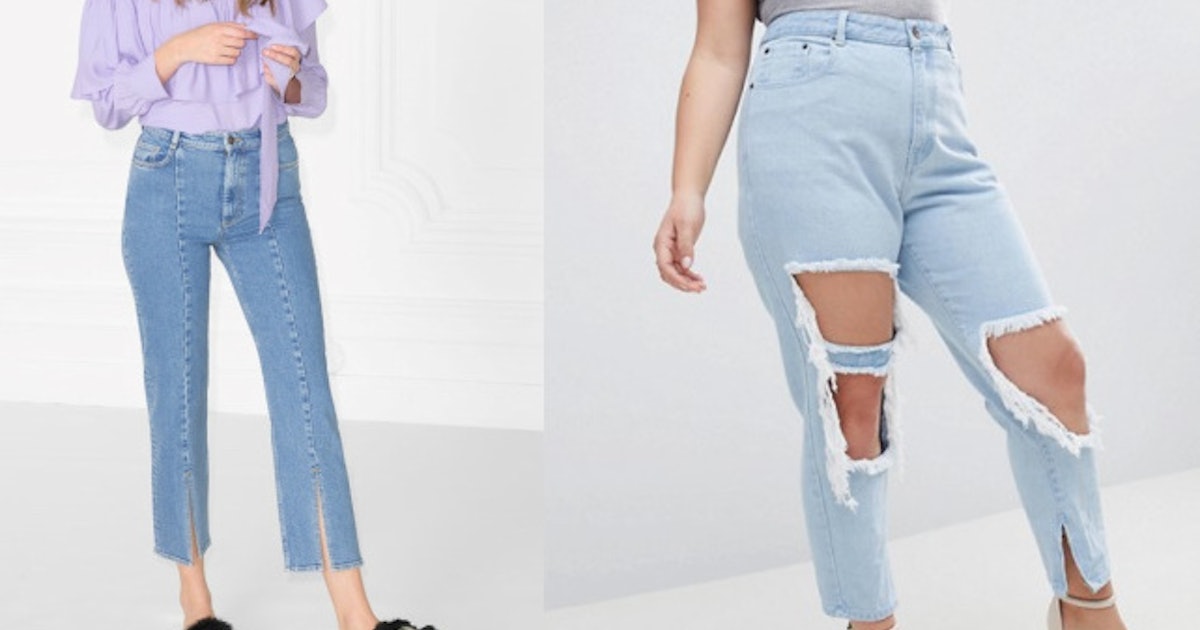 These Spring 2018 Denim Trends Are For The Blue Jean Baby In All Of Us