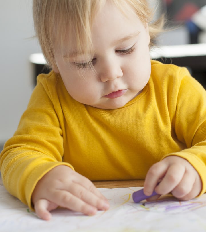 What To Do If Your Toddler Eats Crayons, Because Of Course They Did