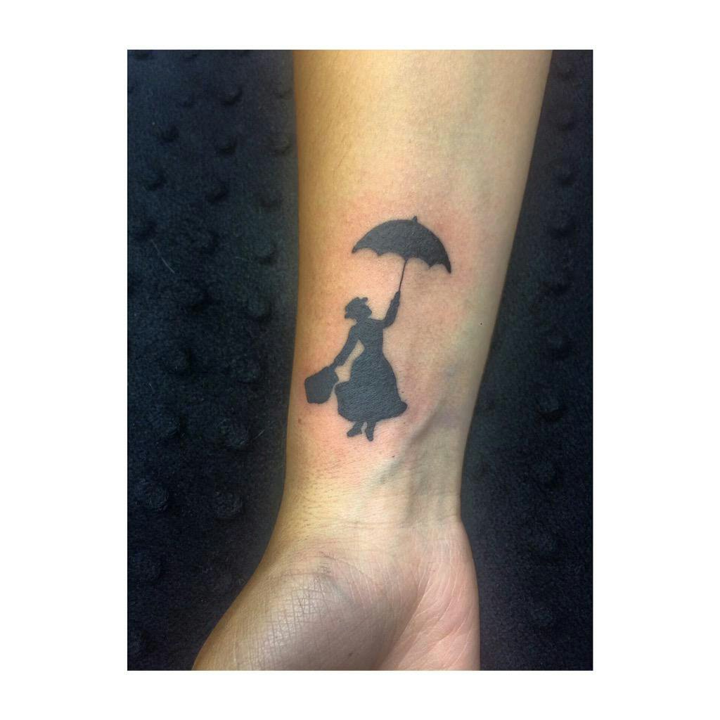 Update 84 about mary poppins umbrella tattoo best  indaotaonec