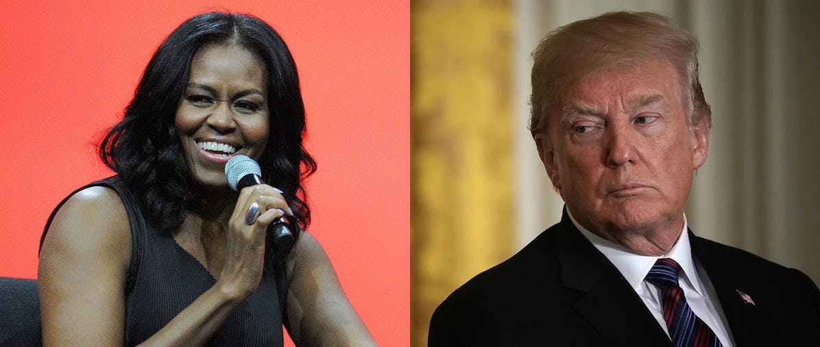 Michelle Obama Compared Trump & Barack To Parenting Styles & It's Just ...