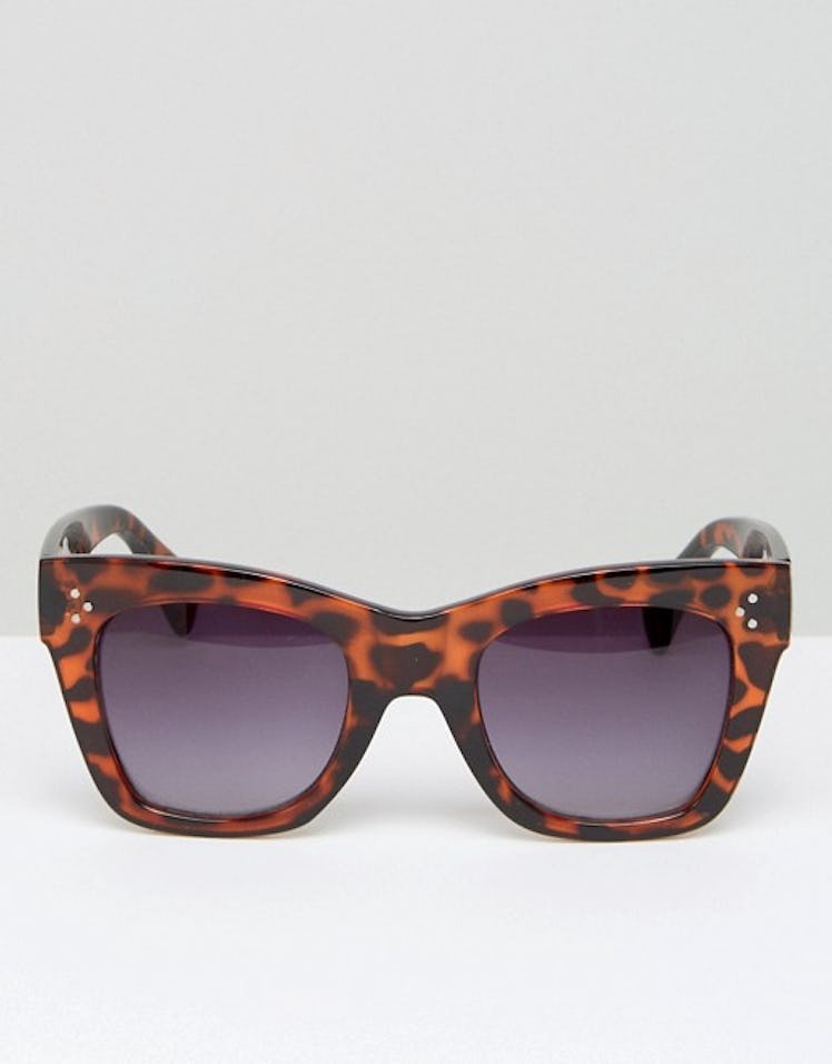 AJ Morgan Square Sunglasses In Tort