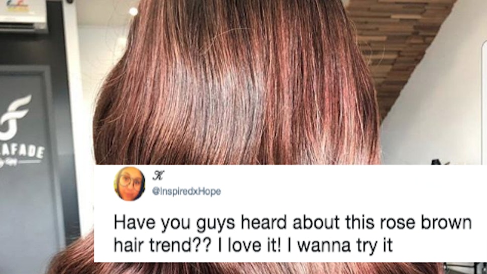 Rose Brown Hair Is Now A Thing Here S How To Get It