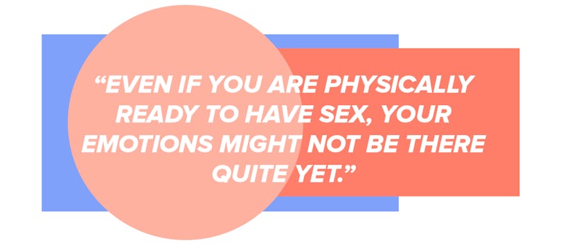 Can I Have Sex After I've Had An Abortion? Even if you are physically ready to have sex, your emotio...