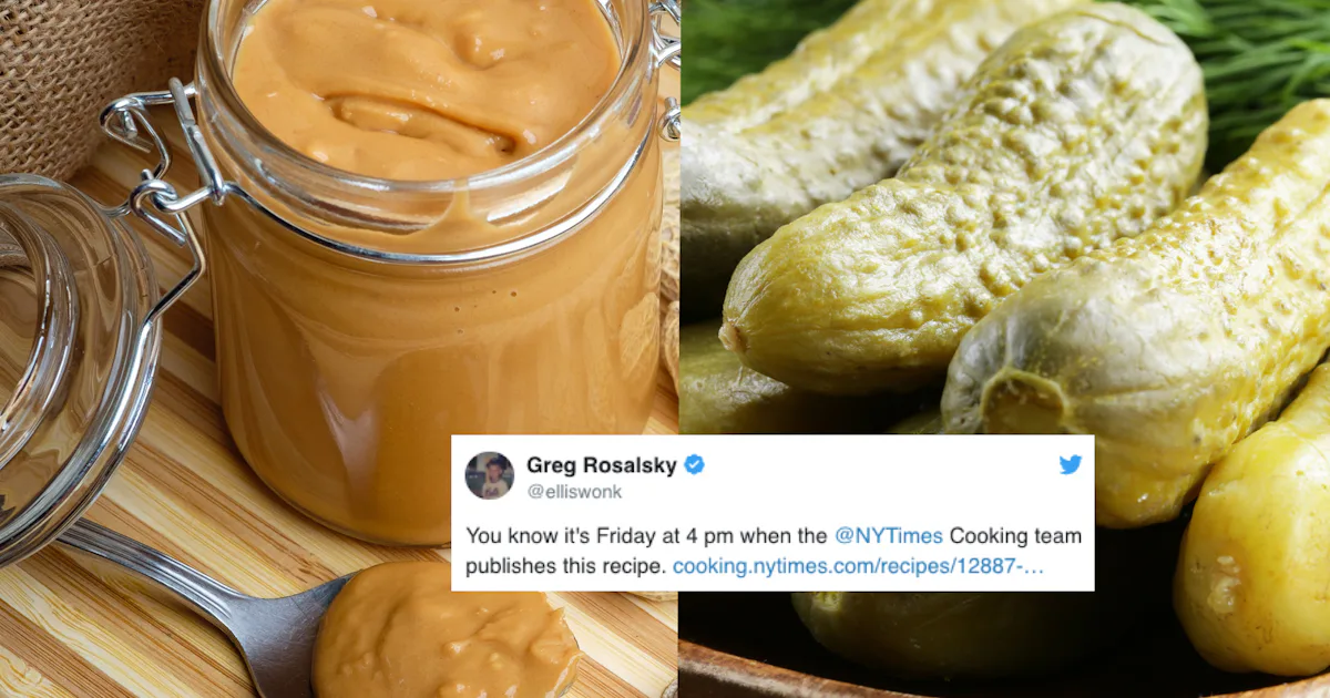 A Viral Peanut Butter & Pickle Sandwich Recipe Is Tearing The Internet ...