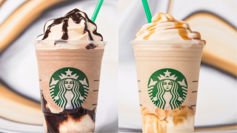 Starbucks New Ultra Caramel Frappuccino Triple Mocha Starbucks New Ultra Caramel Frappuccino Triple Mocha