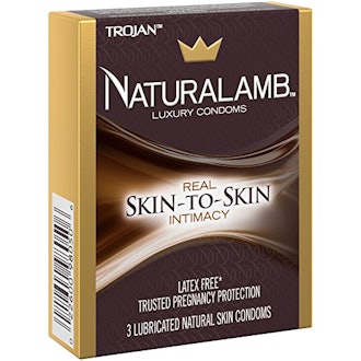 Trojan NATURALAMB Premium Lubricated Natural Lamb Skin Condoms 