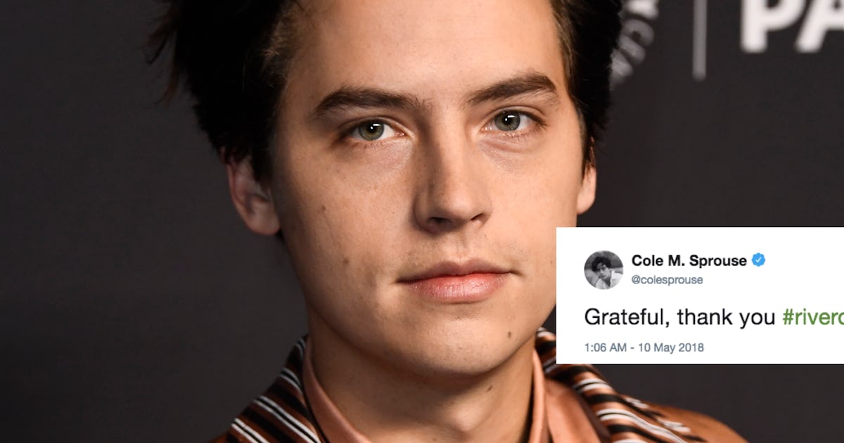 This Jughead Clue From Cole Sprouse's Twitter Might Not Be Quite What