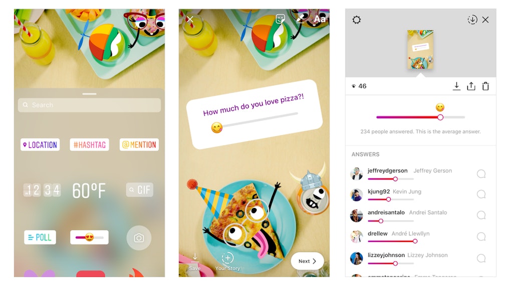 Here S How To Use Instagram S Emoji Slider Because It Takes Polls