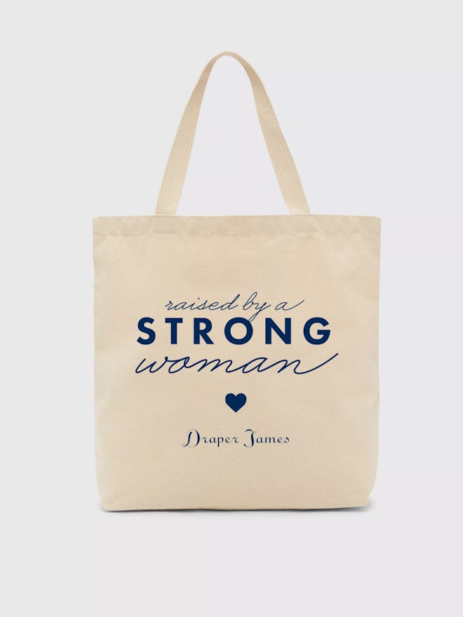 Raised By A Strong Woman Tote