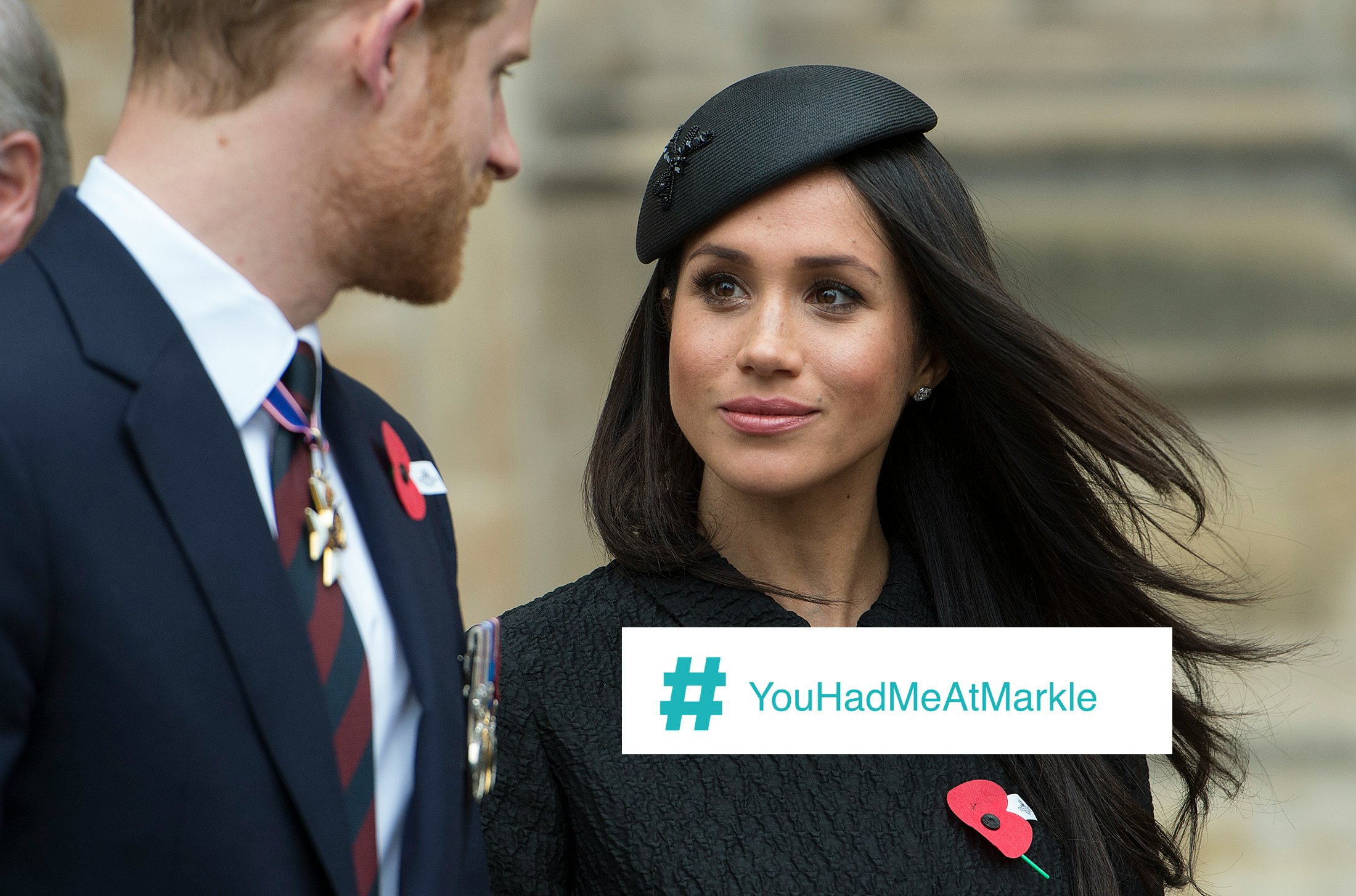 Image of the royal wedding hashtags