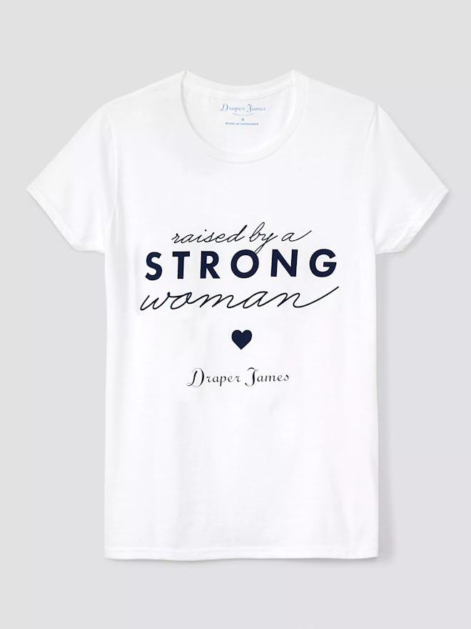 Raised By A Strong Woman Tee