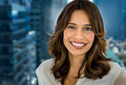 Daisy Auger-Dominguez smiling for a photo