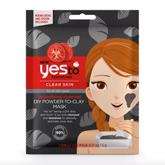 Yes To Tomatoes Detoxifying Charcoal DIY Powder-to-Clay Mask