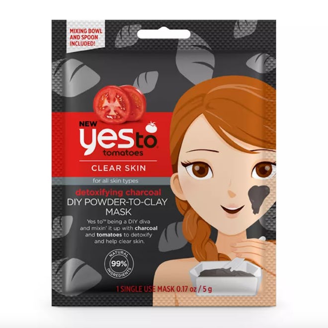 Yes To Tomatoes Detoxifying Charcoal DIY Powder-to-Clay Mask