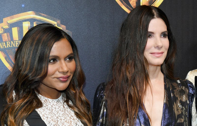 Sandra Bullock Mindy Kaling S Comments About Filming Ocean S 8 Emphasize The Benefits Of An All Female Cast
