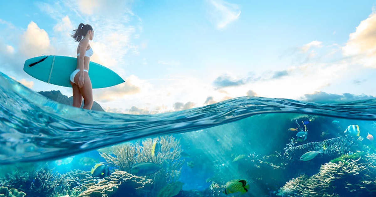 34 Instagram Captions For Beach Waves Salty Hair Flips