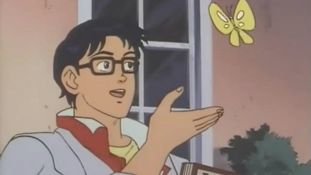 How To Make Your Own "Is This A Pigeon?" Meme, Because It Is So Easy