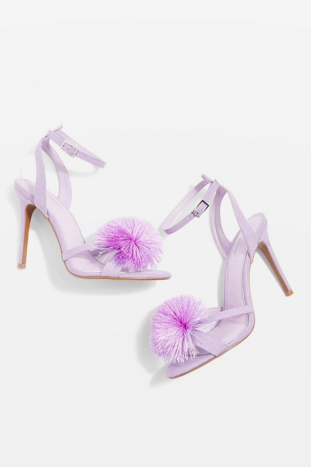 lilac coloured shoes