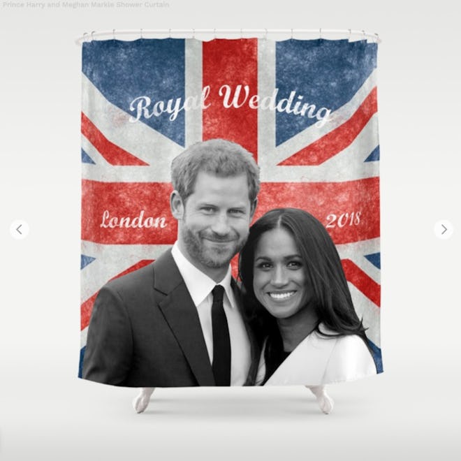 Harry & Meghan Shower Curtain